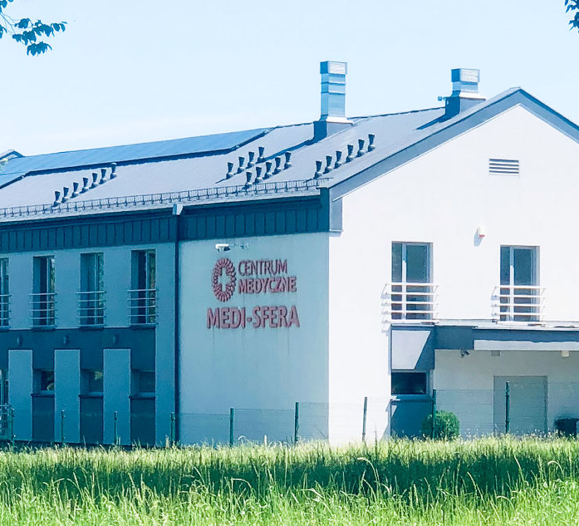 Service building with the function of a health care facility – Oświęcim